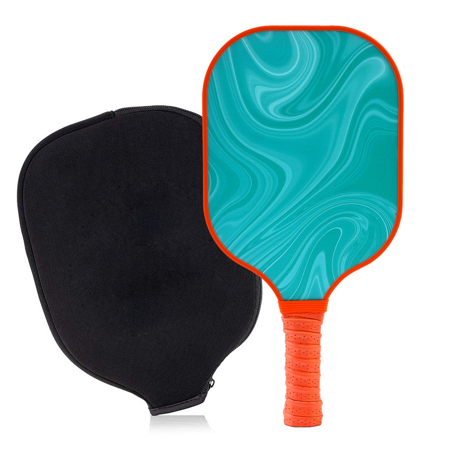 "Professional Pickleball Paddle set with balls  - Unique Artistic Design with fiberglass  Paddle for Enhanced Performance"